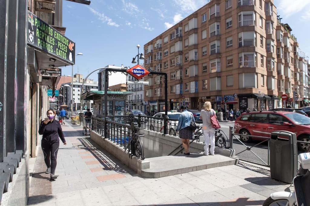 Encantador Apartamento Reformado En Tetuan By Bebalmy Madrid Eksteriør bilde